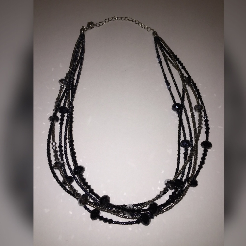 Beaded Statement Necklace
